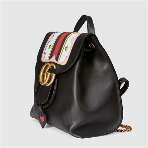 gucci gg marmont mini flap|gucci marmont leather backpack.